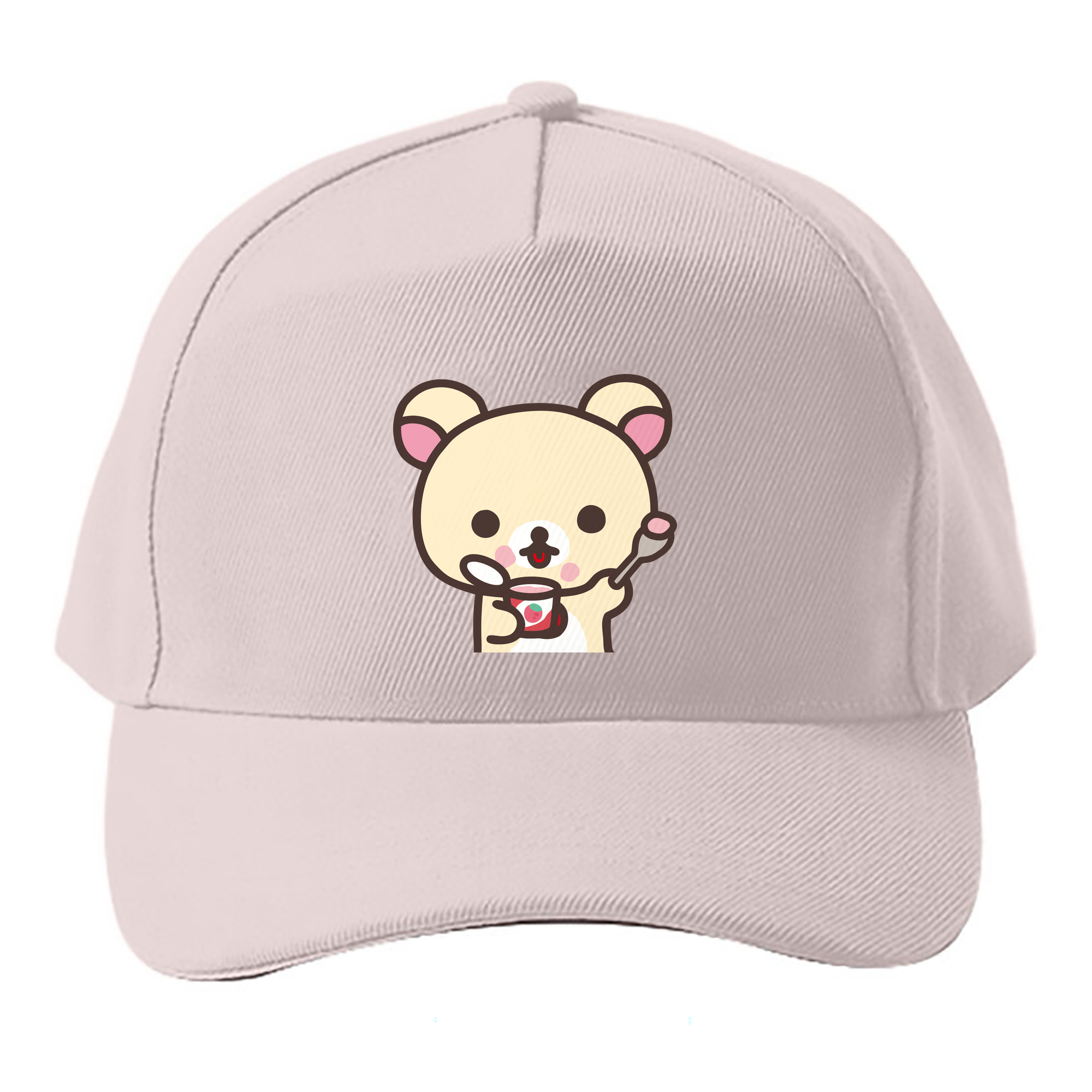 （画像用） リラックマ リラックマ キイロイトリ Rilakkuma Korilakkuma Kiiroitori ベースボールキャップ 綿100％ 男女兼用 帽子 スポーツ